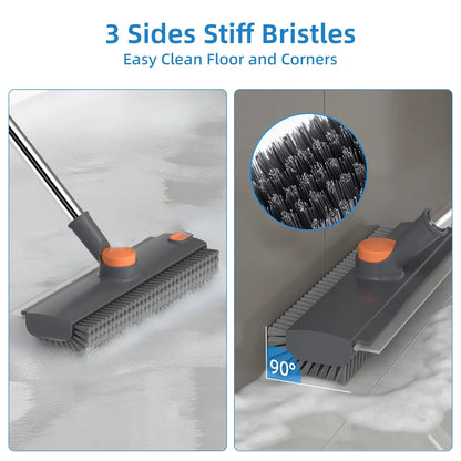 Heavy-Duty Floor Scrub Brush Powerful Deep Cleaning for Stubborn Dirt, Tile & Grout