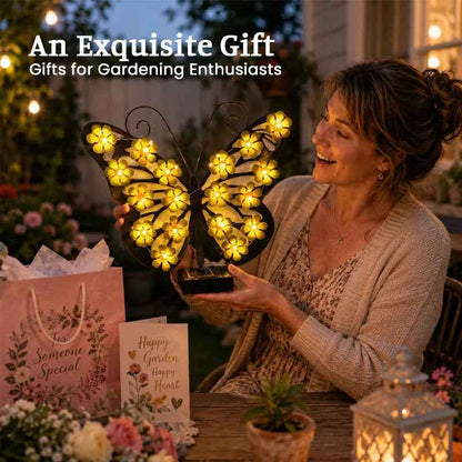 Solar Butterfly Garden Light