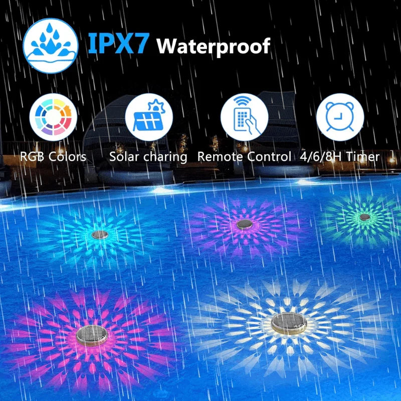 Solar Floating Pool Light