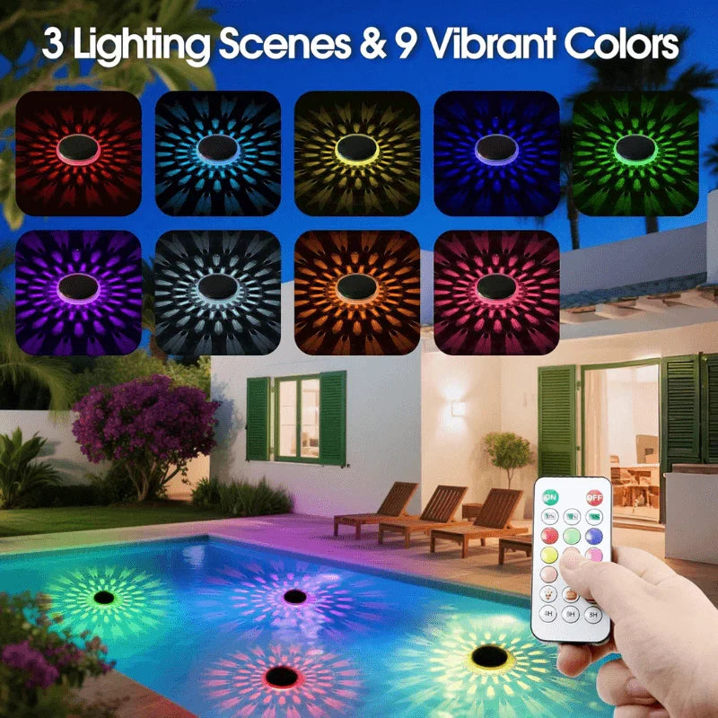 Solar Floating Pool Light