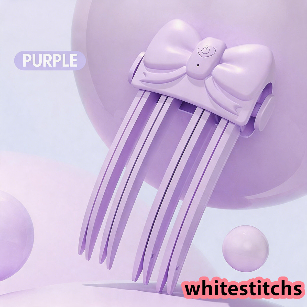 Wireless Heated Volumizing Root Lift Clip - Salon Crown Volume Styling Tool for Fine Flat Hair