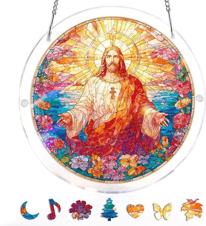 Acrylic Puzzle Suncatcher