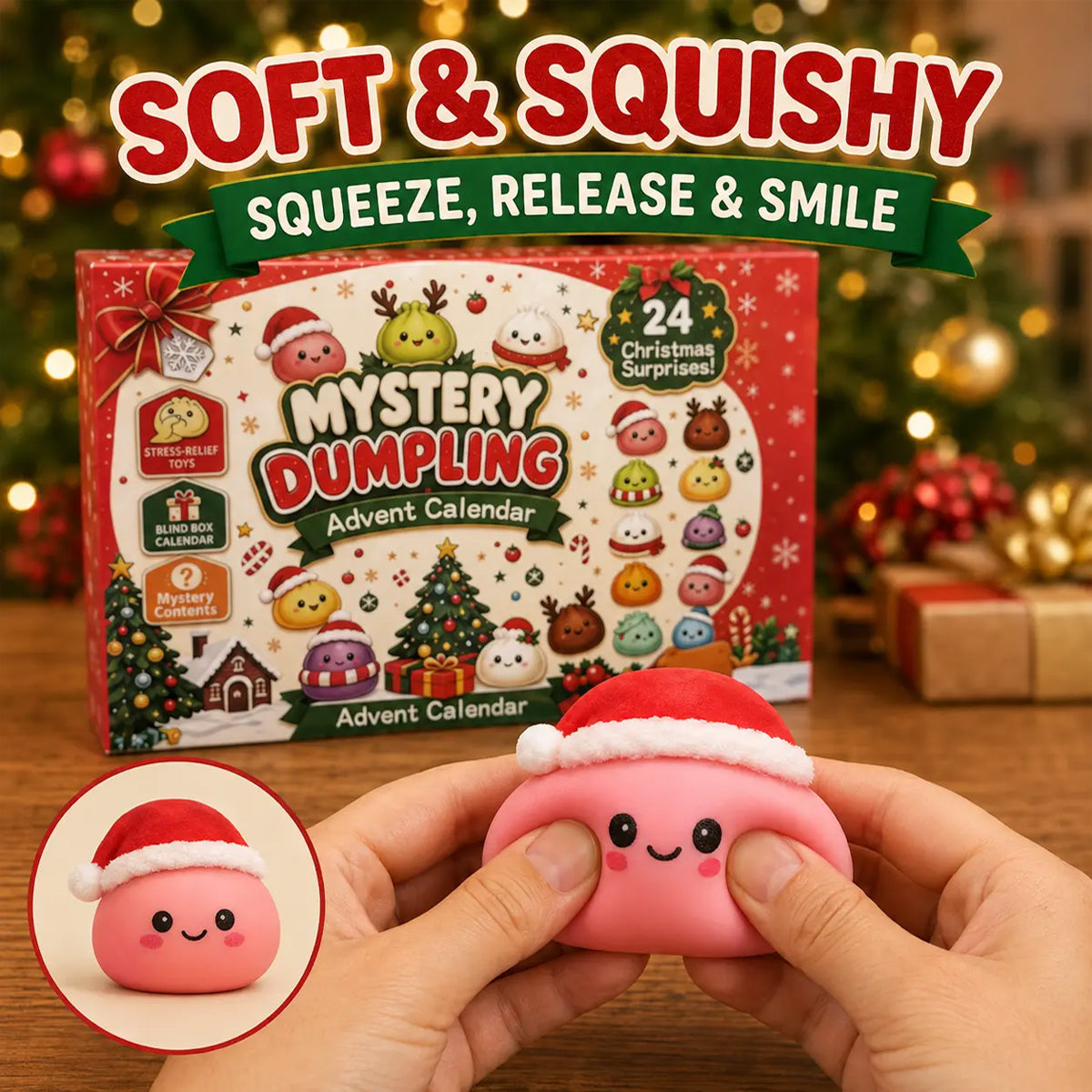 Christmas Mini Squishies Advent Calendar