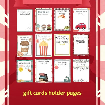 DIY Spiral Merry Christmas Card Album
