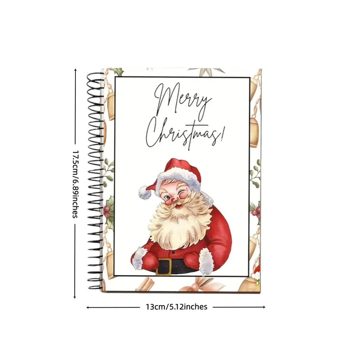 DIY Spiral Merry Christmas Card Album