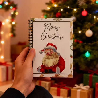 DIY Spiral Merry Christmas Card Album