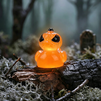 Glow in Dark Ghost Resin Bead Set