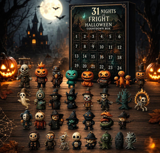 Halloween Countdown Advent Calendar Box
