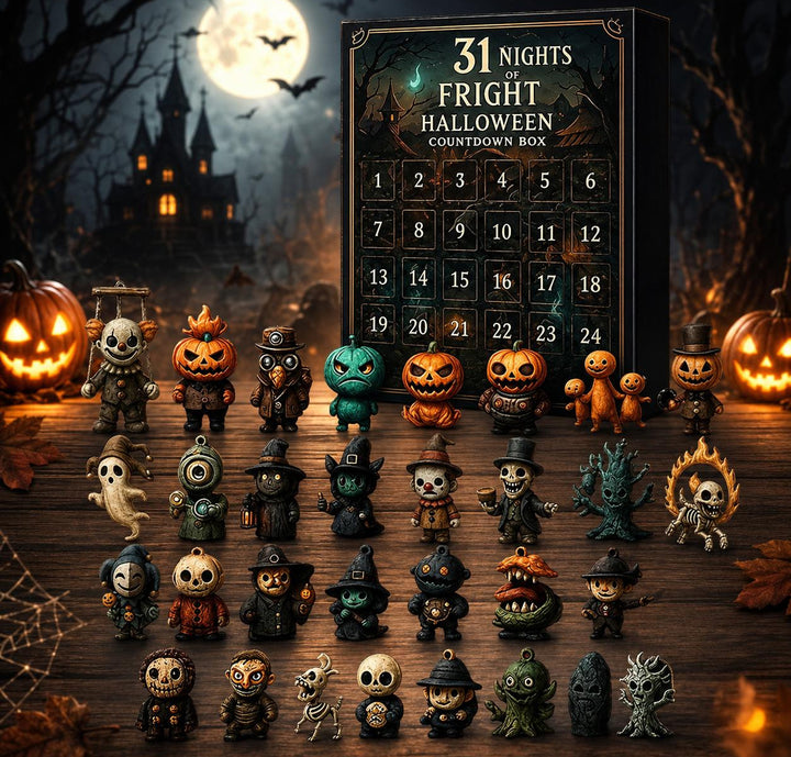 Halloween Countdown Advent Calendar Box