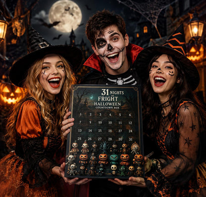 Halloween Countdown Advent Calendar Box