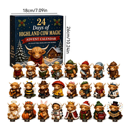 Halloween Countdown Advent Calendar Box