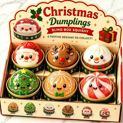 Christmas Dumpling Squishy Toys