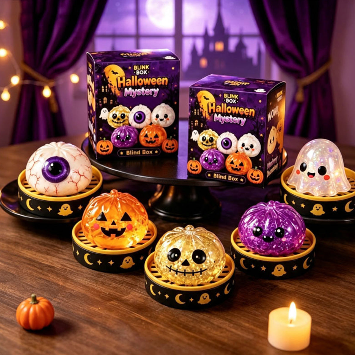 Halloween Dumpling Squishy Toys