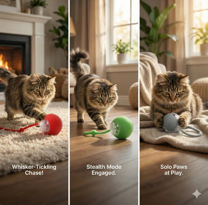 Automatic Pet Chase Balls