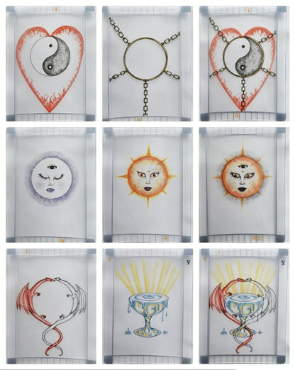 Mystical Transparent Tarot Collection Updated 2nd Edition