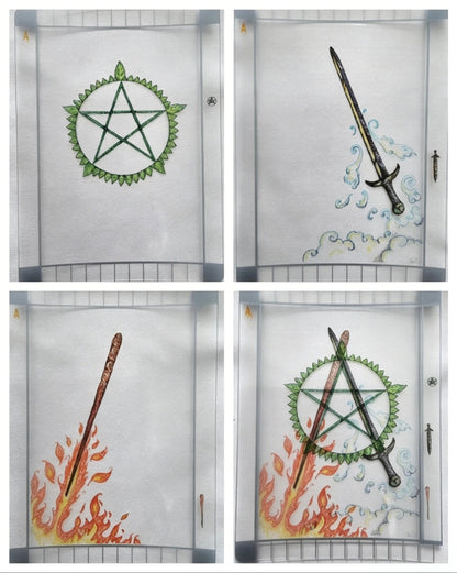 Mystical Transparent Tarot Collection Updated 2nd Edition