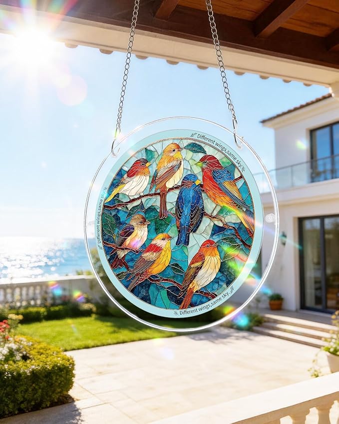 Acrylic Puzzle Suncatcher