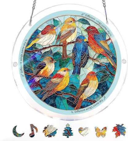 Acrylic Puzzle Suncatcher