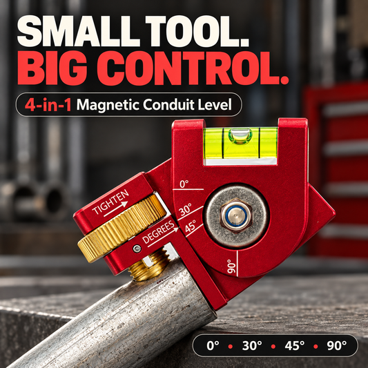 4-in-1 Magnetic Conduit Bending Level