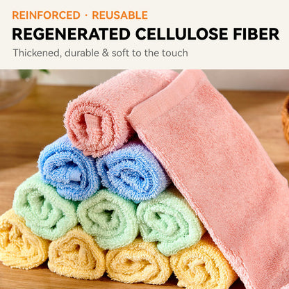 Wood Fiber Cleaning Cloths