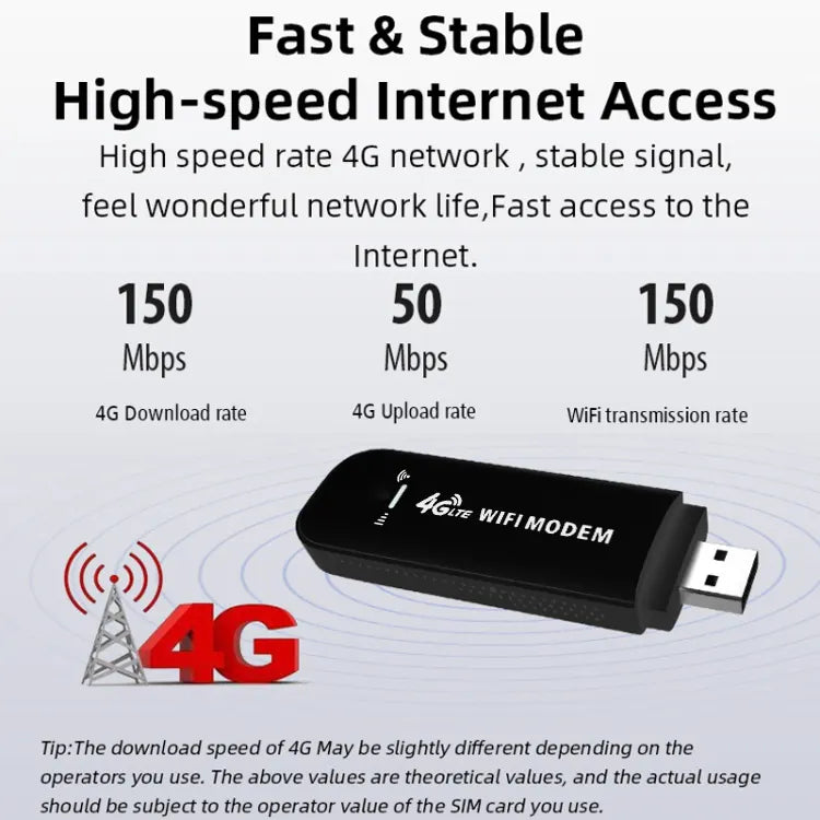 Portable WiFi Hotspot - 2026 Model Connect anytime, anywhere