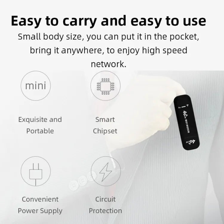 Portable WiFi Hotspot - 2026 Model Connect anytime, anywhere
