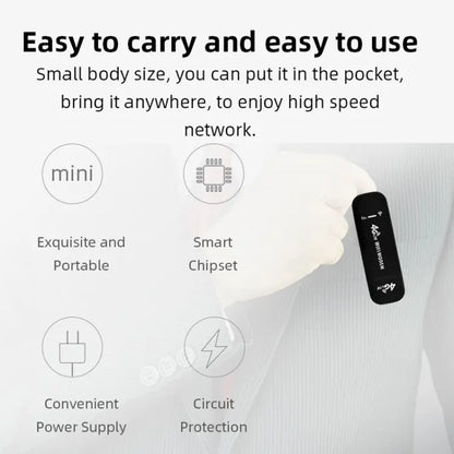 Portable WiFi Hotspot - 2026 Model Connect anytime, anywhere