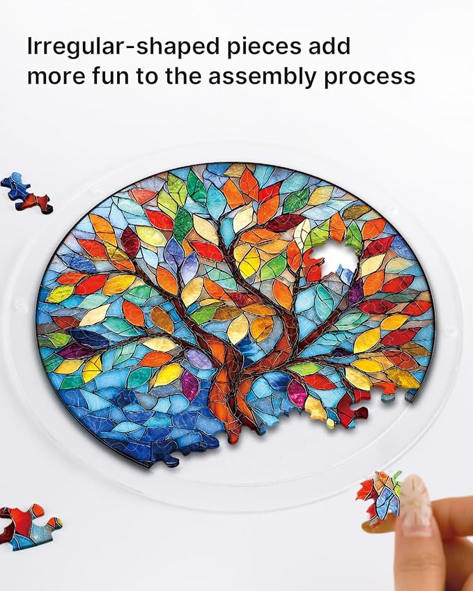 Acrylic Puzzle Suncatcher