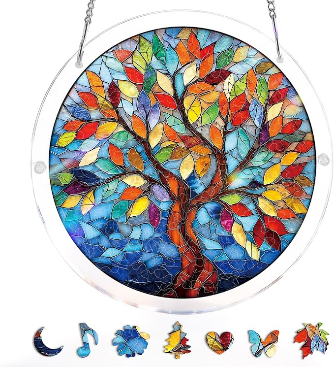 Acrylic Puzzle Suncatcher