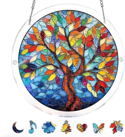Acrylic Puzzle Suncatcher