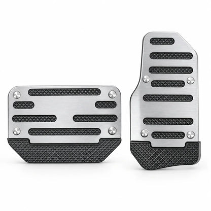 Car Pedal Covers, Aluminum Alloy Sets for Automatic & Manual Vehicles