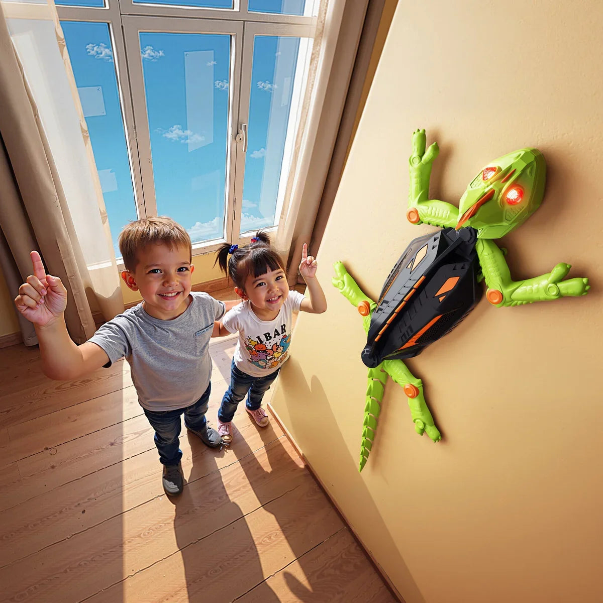 Wall-Climbing RC Lizard Toy