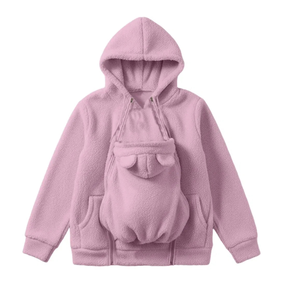 Cozy Babywearing Fleece Hoodie