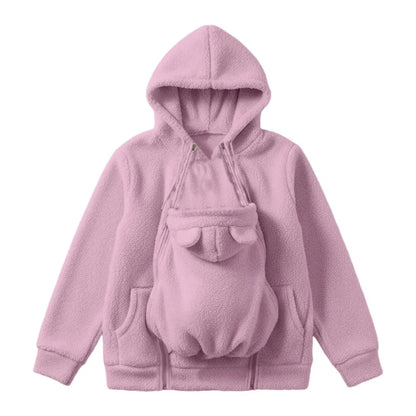 Cozy Babywearing Fleece Hoodie