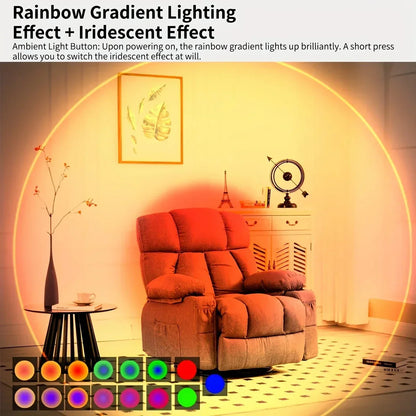 Motion Sensor RGB Wall Light