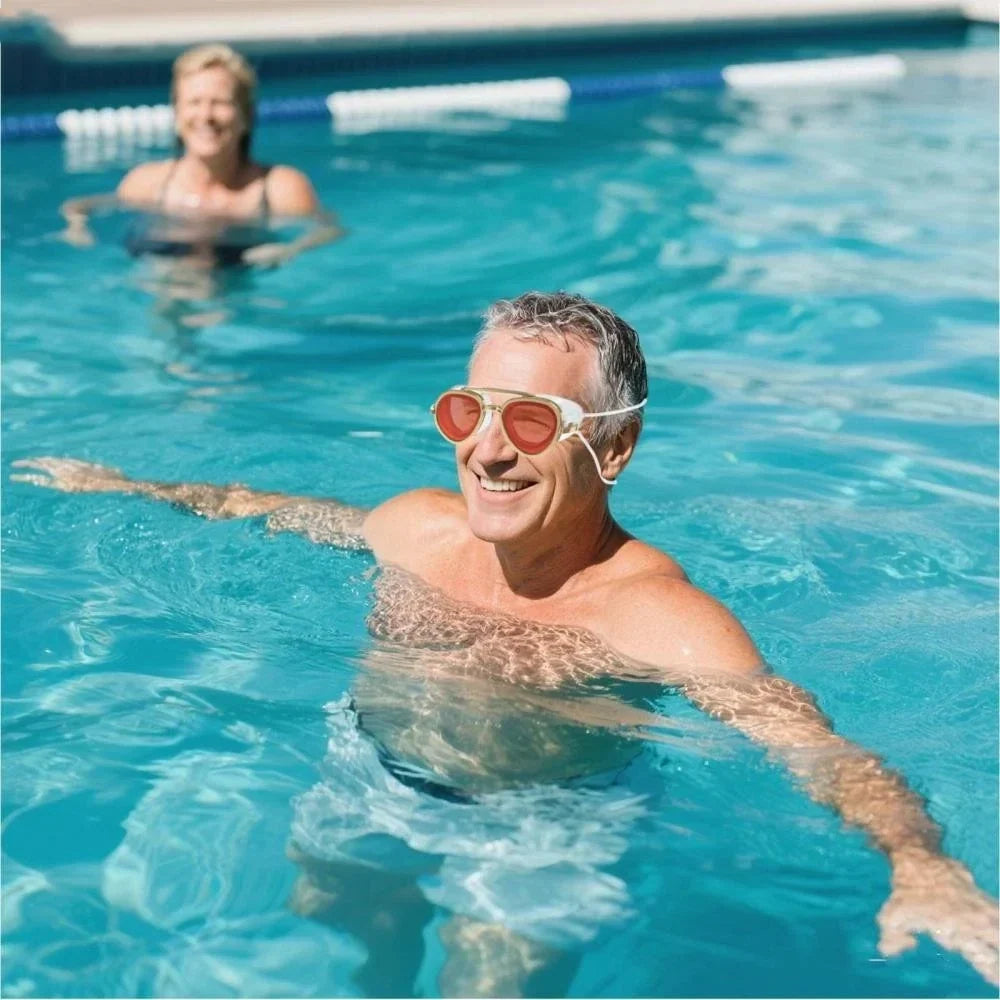 Speedo Sunny G Swim Goggles Anti-Fog UV Protection Swimming Goggles
