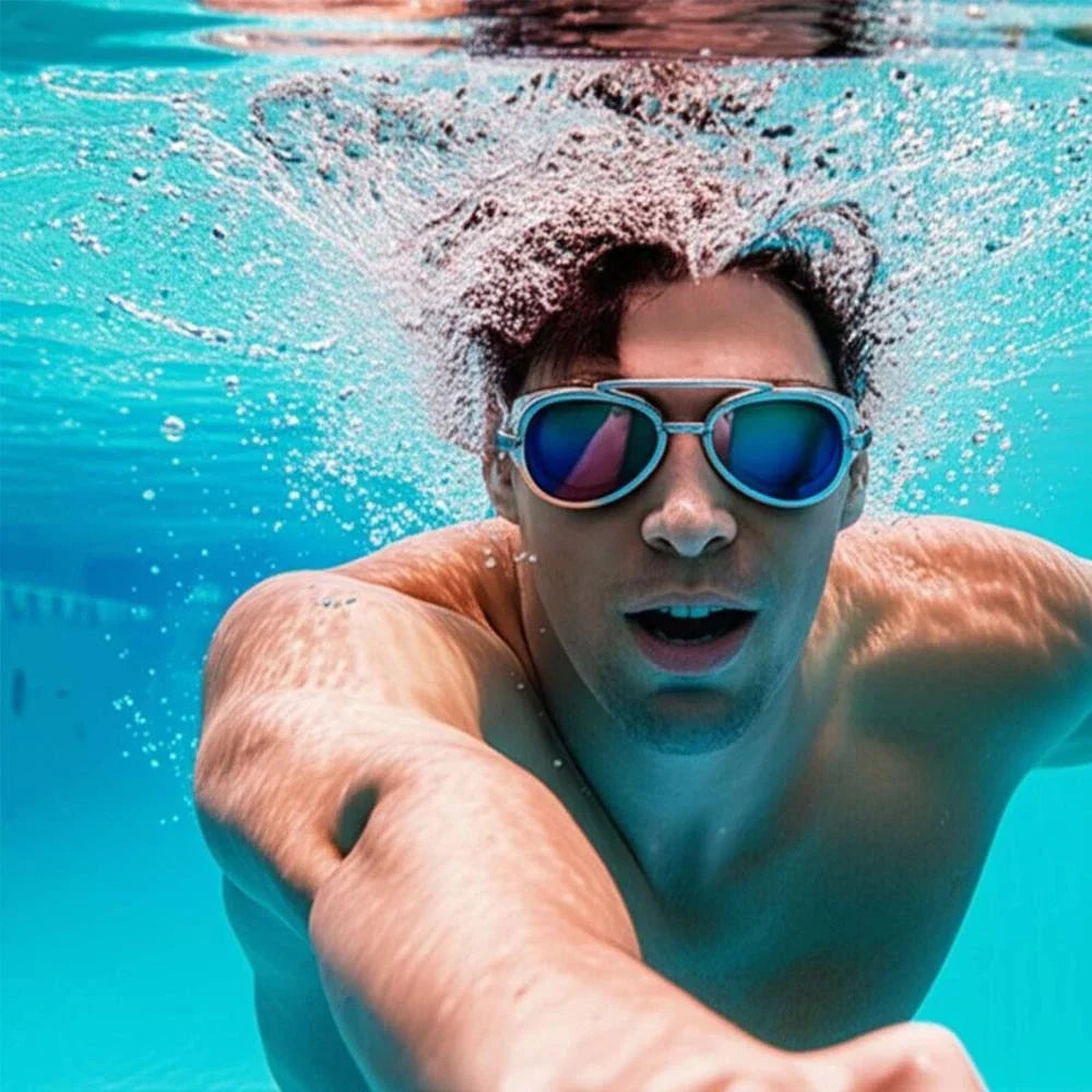 Speedo Sunny G Swim Goggles Anti-Fog UV Protection Swimming Goggles