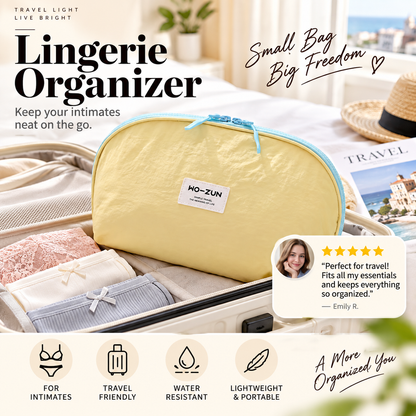 Special Price Portable Underwear Travel Organizer Separate Storage for Bras, Panties & Socks