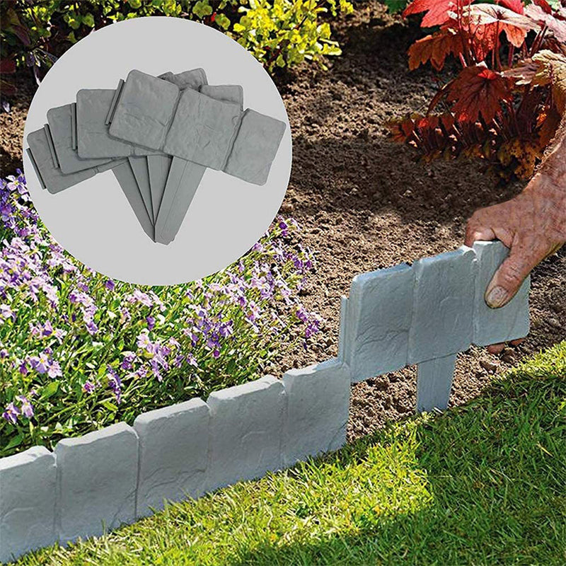2026! Faux Stone Garden Edging Border!