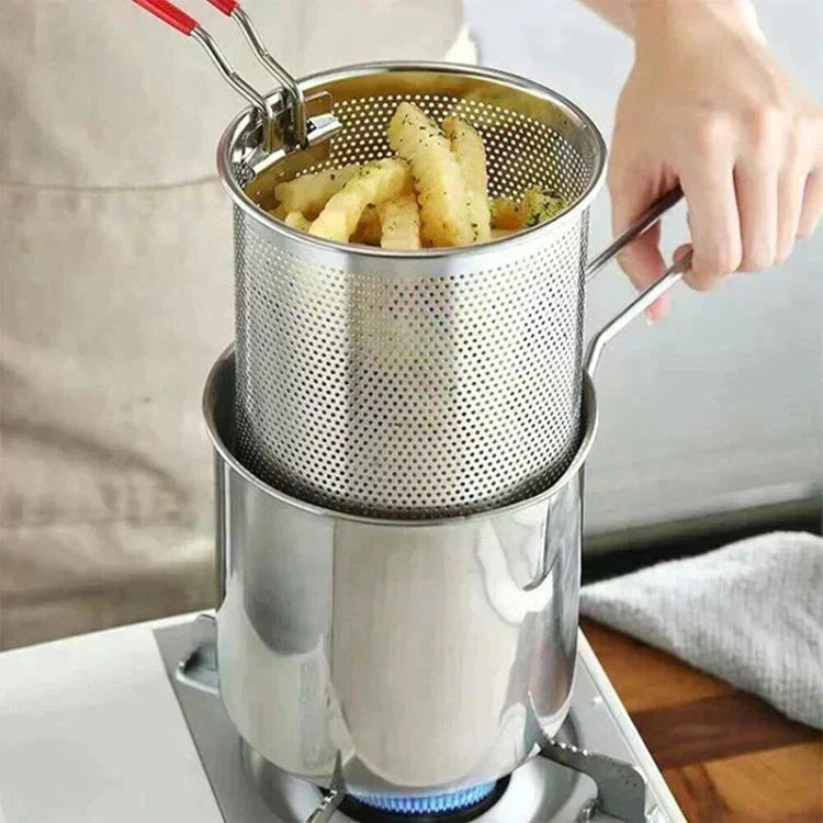 2026 Arrivals R304 Stainless Steel Multifuntional Fryer