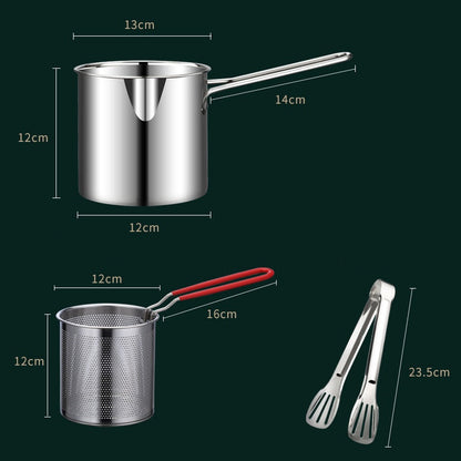 2026 Arrivals R304 Stainless Steel Multifuntional Fryer