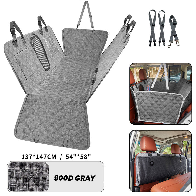 NOW! Car Rear-Seat Memory Foam Travel Mattress Foldable SUV Sedan Truck Camping Bed