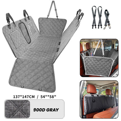 NOW! Car Rear-Seat Memory Foam Travel Mattress Foldable SUV Sedan Truck Camping Bed