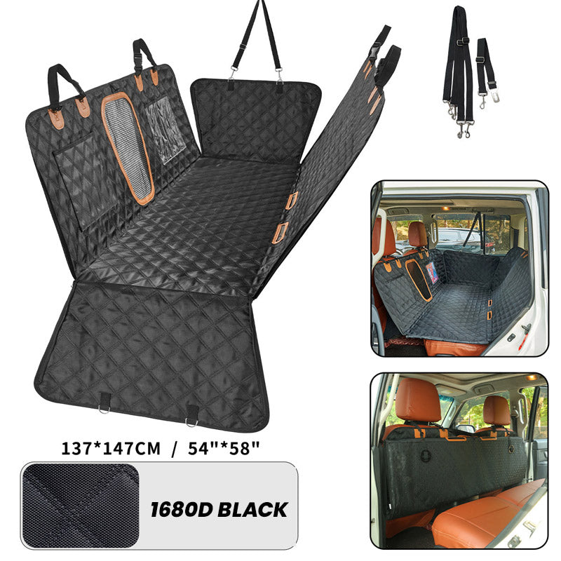 NOW! Car Rear-Seat Memory Foam Travel Mattress Foldable SUV Sedan Truck Camping Bed