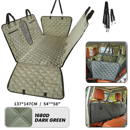 NOW! Car Rear-Seat Memory Foam Travel Mattress Foldable SUV Sedan Truck Camping Bed