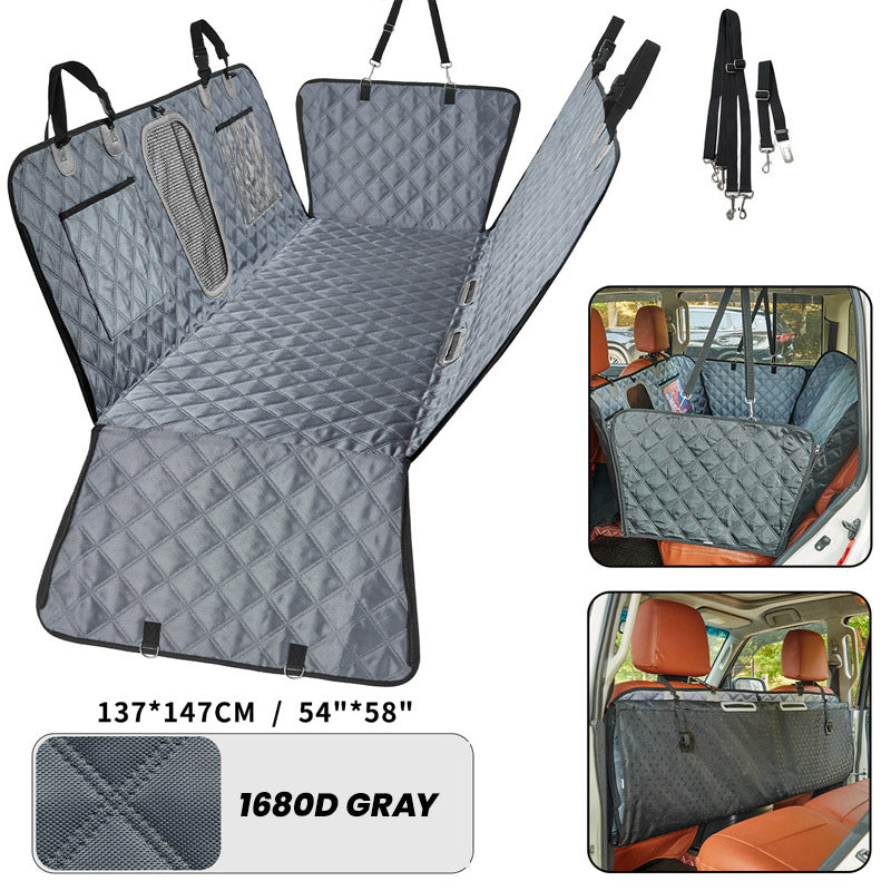 NOW! Car Rear-Seat Memory Foam Travel Mattress Foldable SUV Sedan Truck Camping Bed