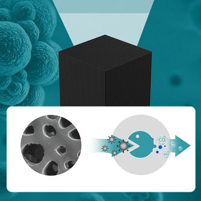 Honeycomb Aquarium Filter Cube Help Reduce Debris, Odors & Discoloration