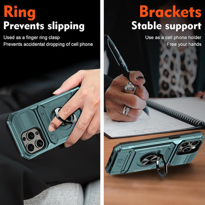 Heavy Duty Magnetic Armor Case With Hidden Kickstand And Wallet