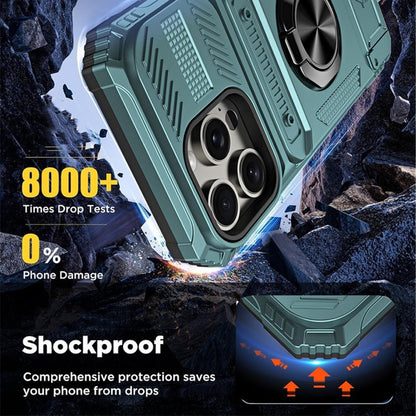 Heavy Duty Magnetic Armor Case With Hidden Kickstand And Wallet