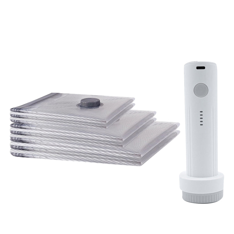 Travel Vacuum Storage Bags & Portable Pump Set
